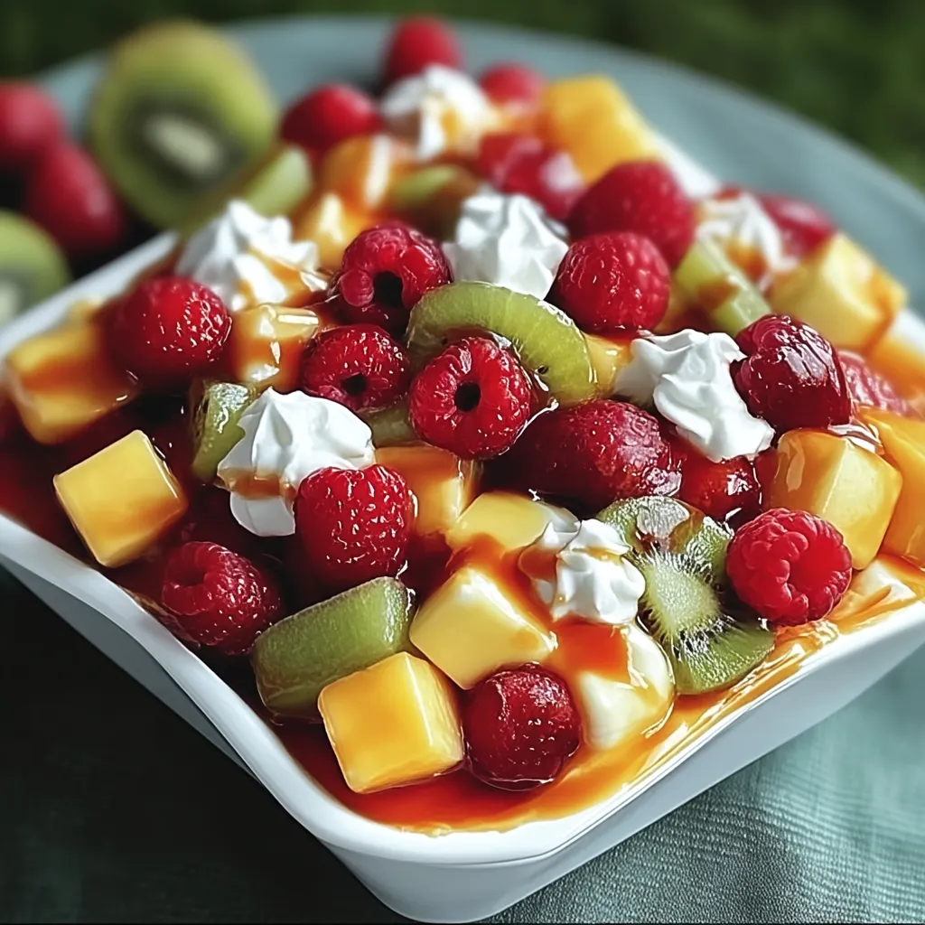 Easy Cheesecake Fruit Salad