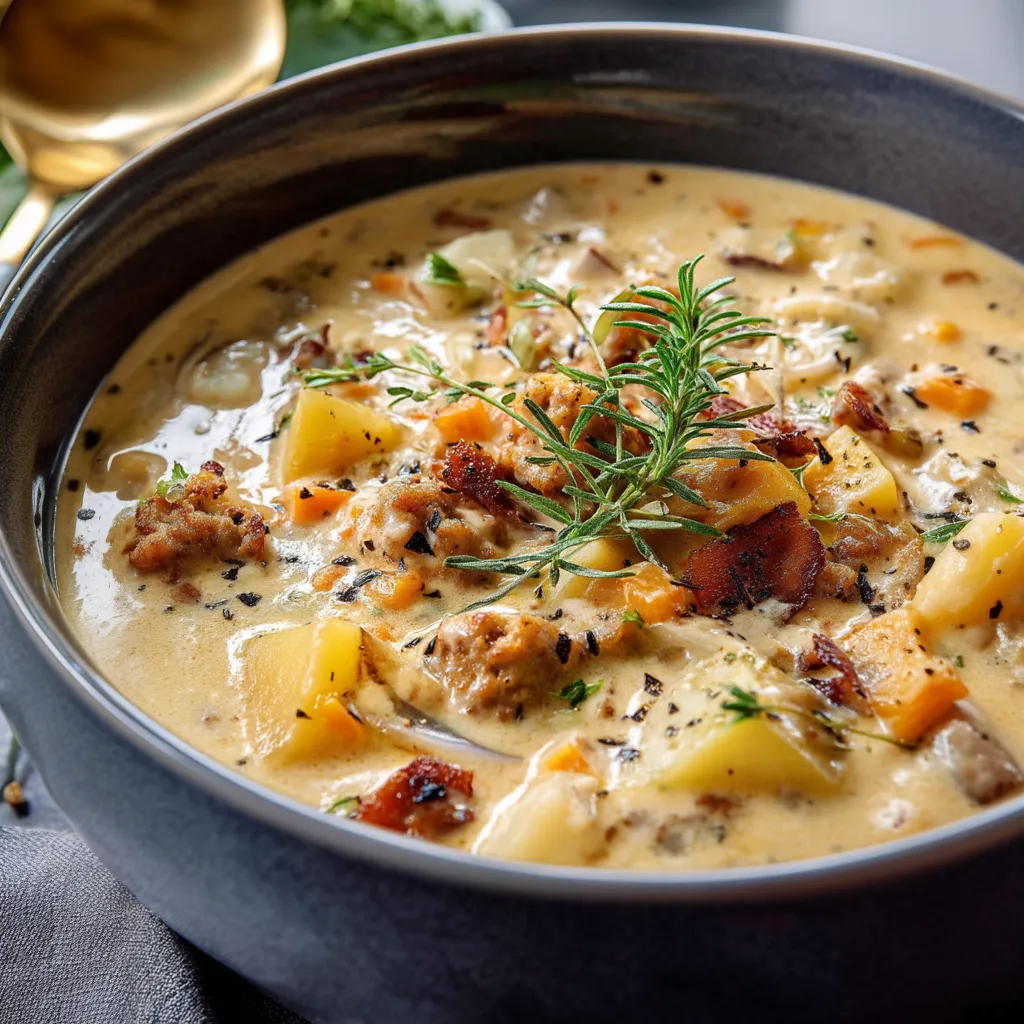 Potato and Sausage Chowder