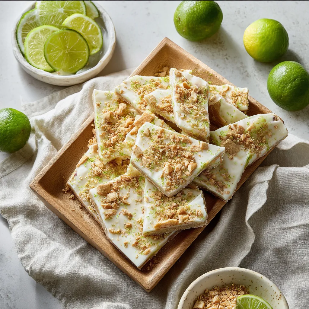 Key Lime Pie Yogurt Bark