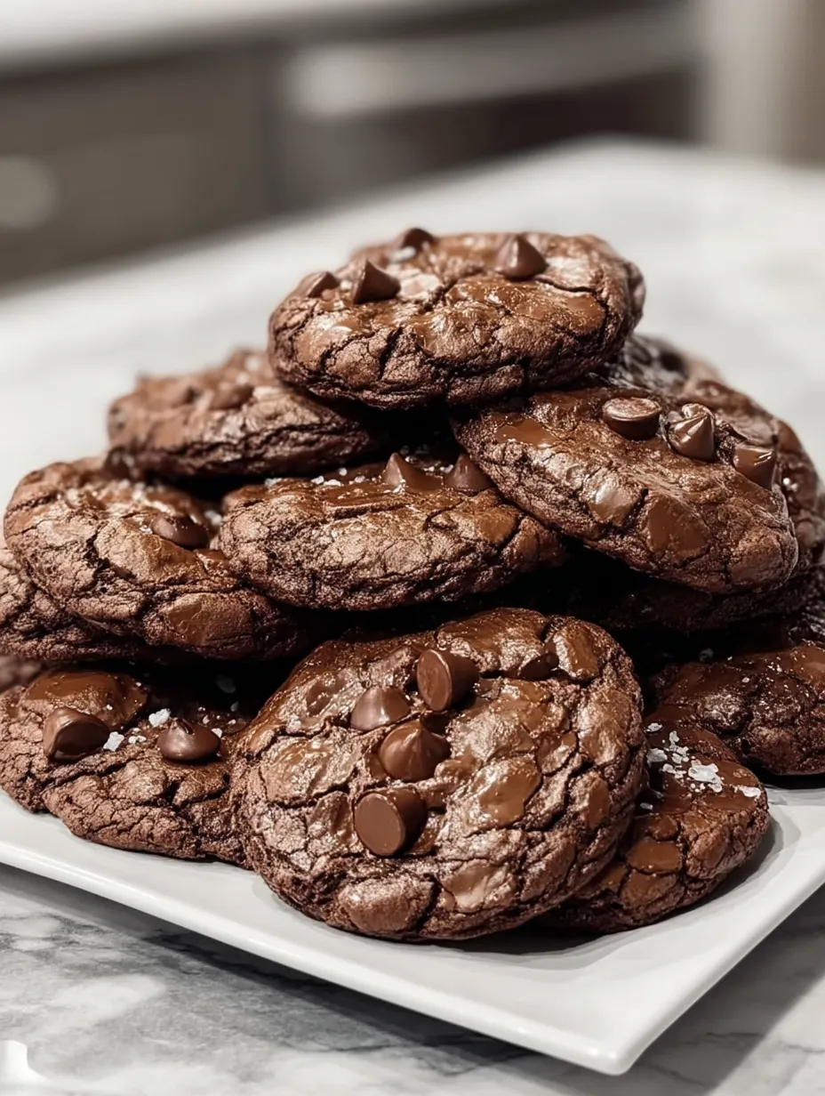 Easy Chewy Brownie Mix Cookies