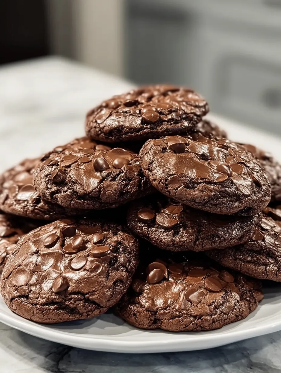 Chewy Brownie Mix Cookies Recipe