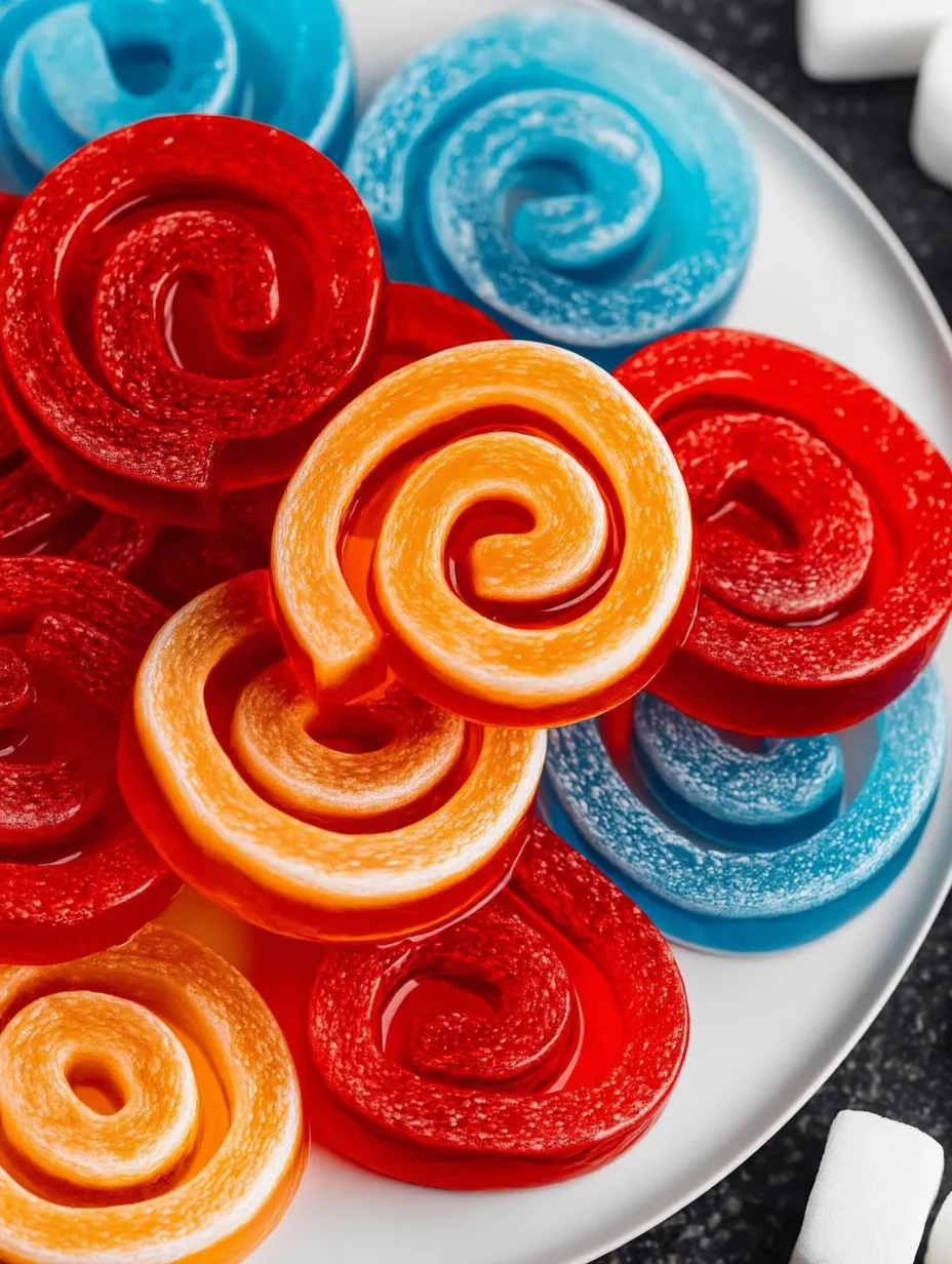Easy Jello Roll Ups
