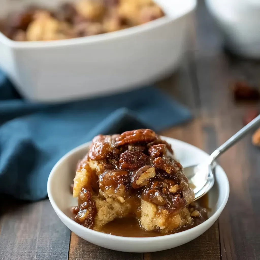 Easy Pecan Pie Pudding Cake