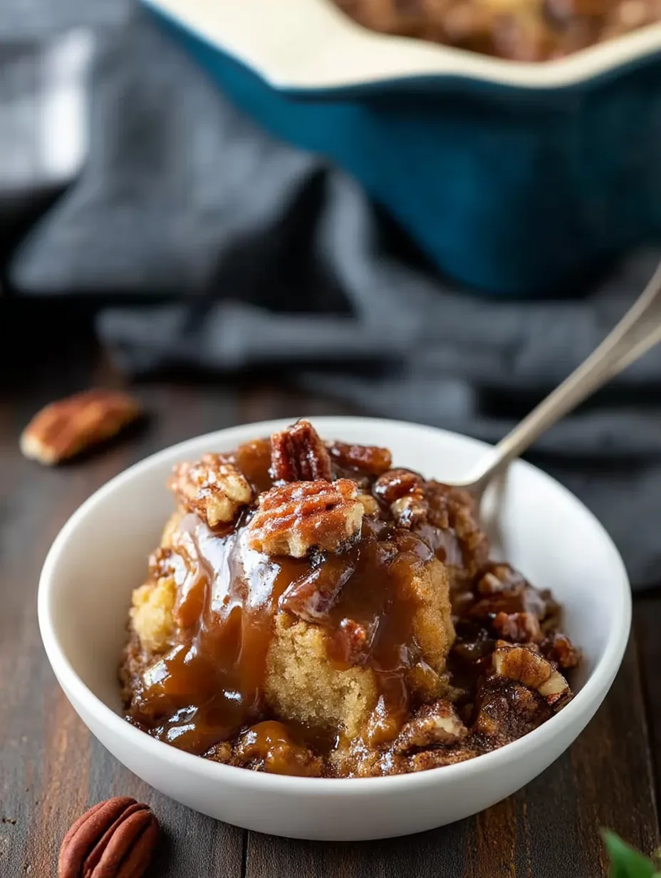 Pecan Pie Pudding Cake