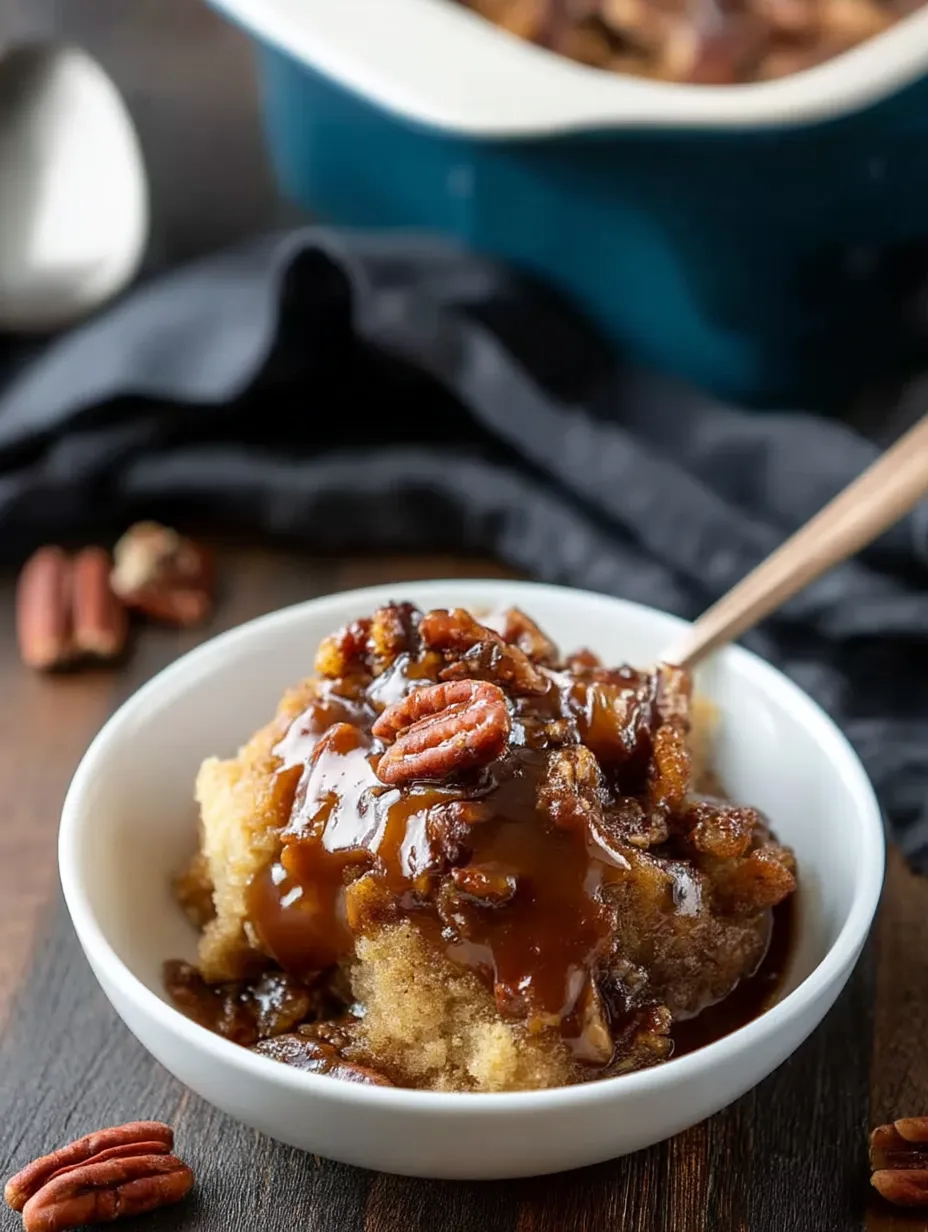 Pecan Pie Pudding Cake Recipe