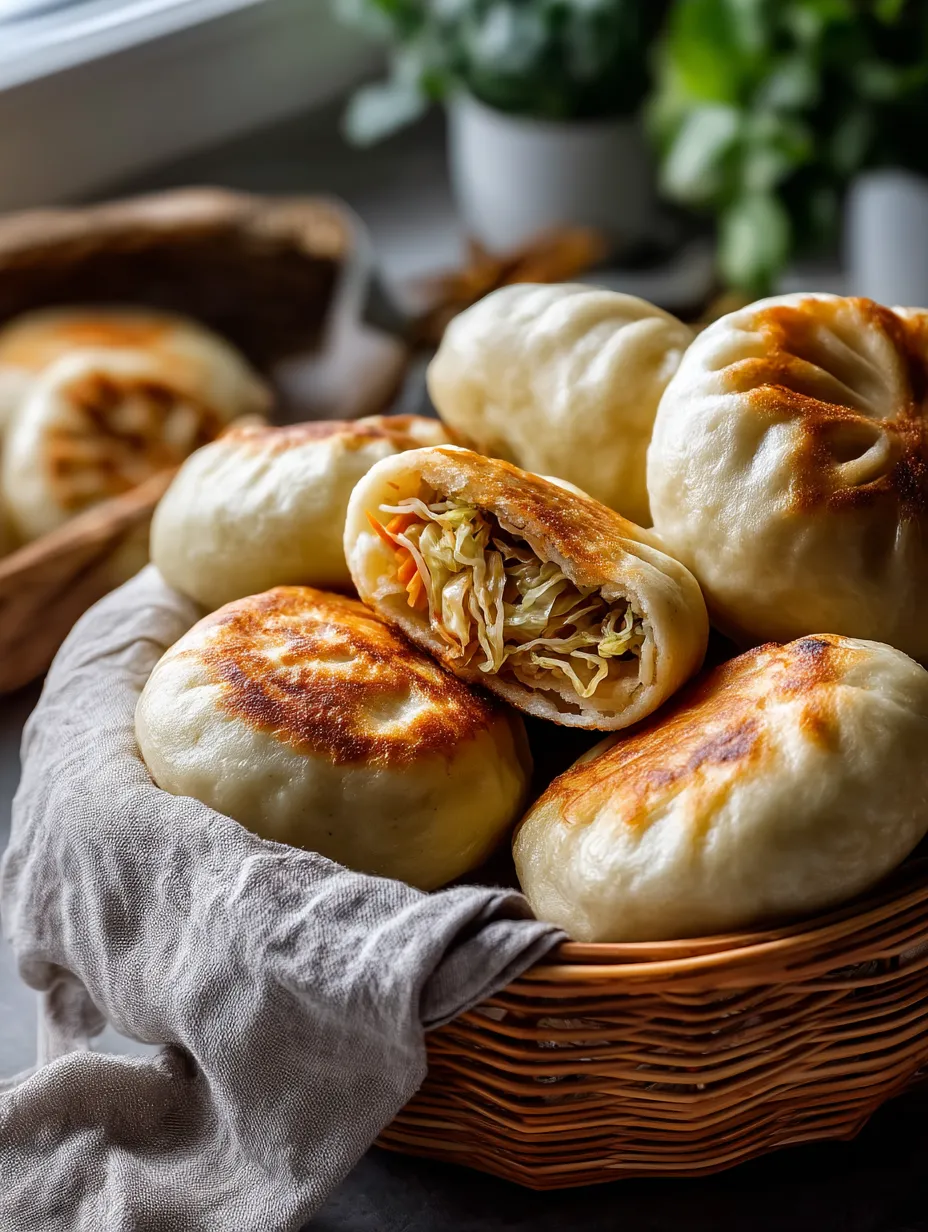 Easy Vegan Pan-Fried Buns