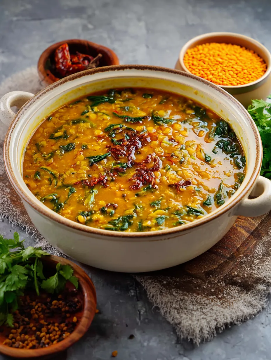 dal palak recipe.