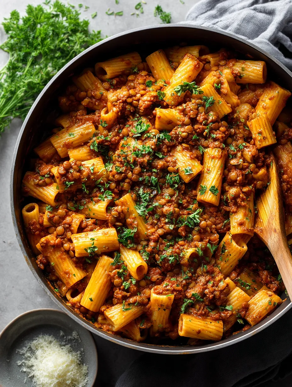 30-Minute Easy Lentil Bolognese