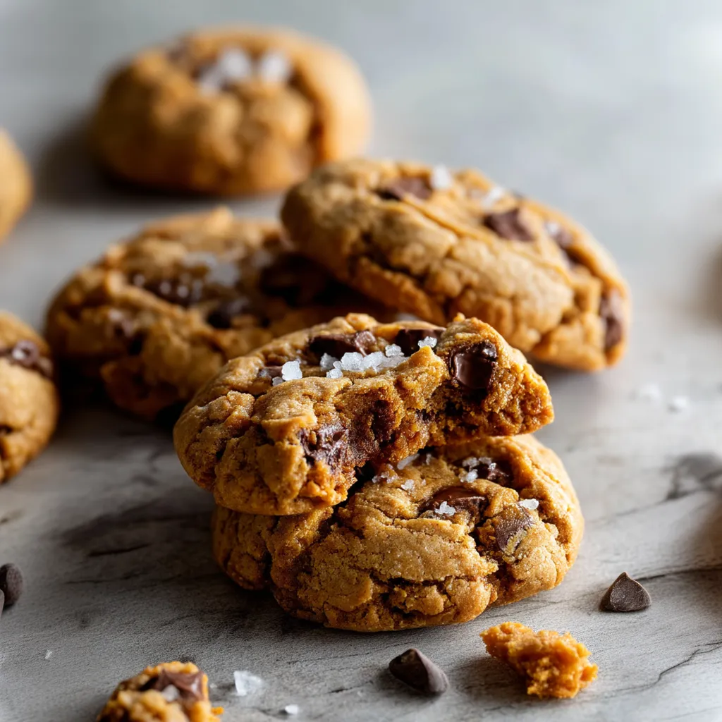 Peanut Butter Chickpea Cookies