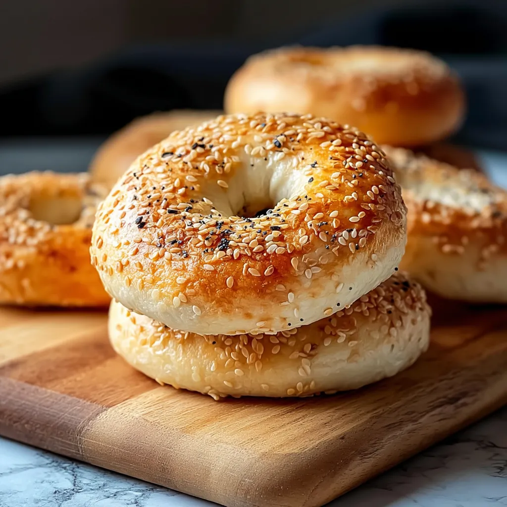 Fluffy Cottage Cheese Almond Flour Bagel