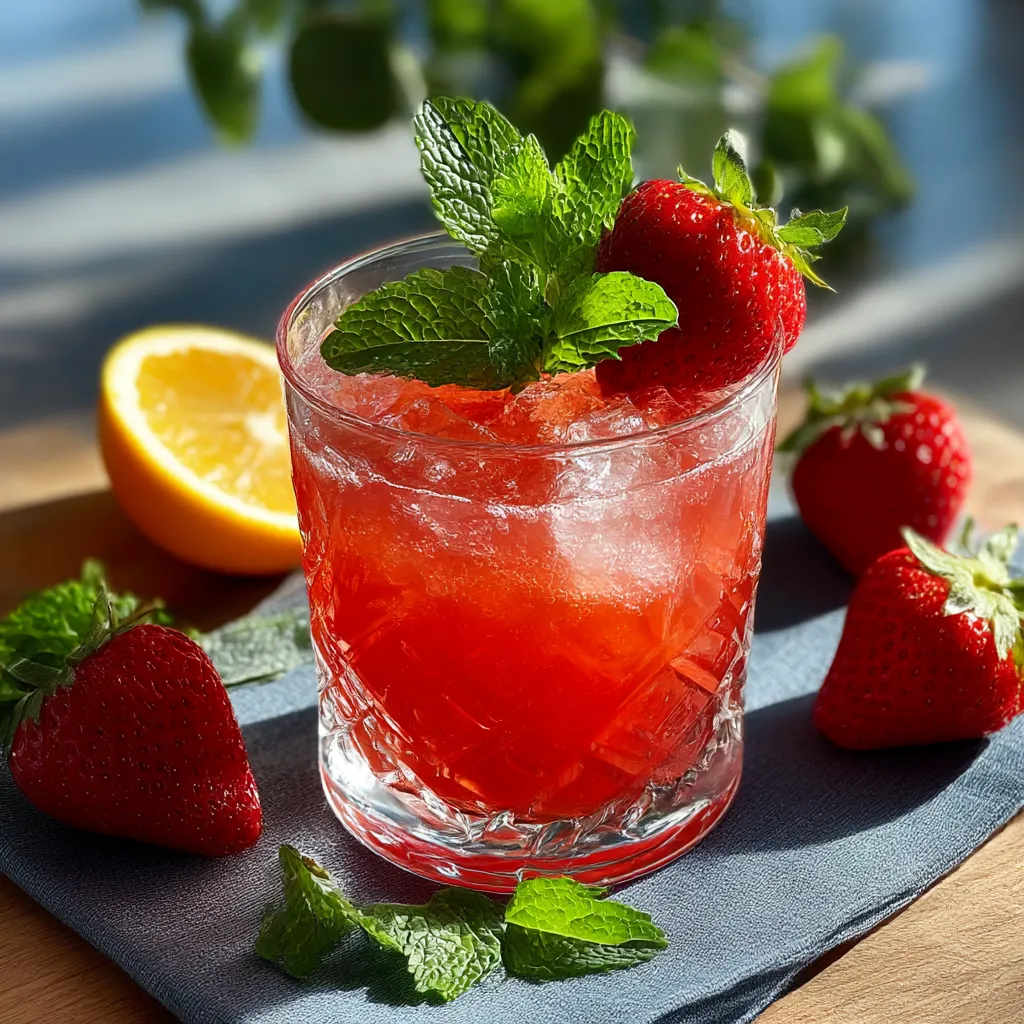Springtime Strawberry Sipper