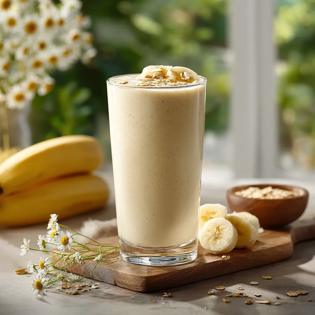 Banana Chamomile Tea Smoothie