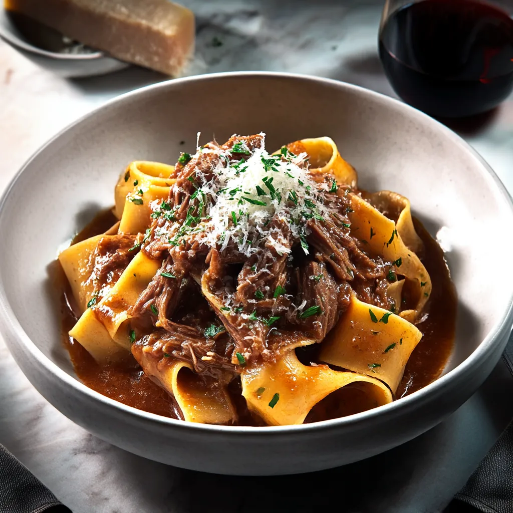 Beef Ragu with Pappardelle