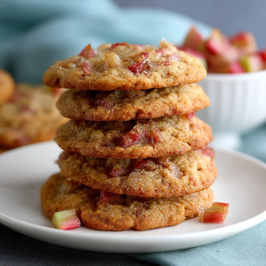 Rhubarb Cookies
