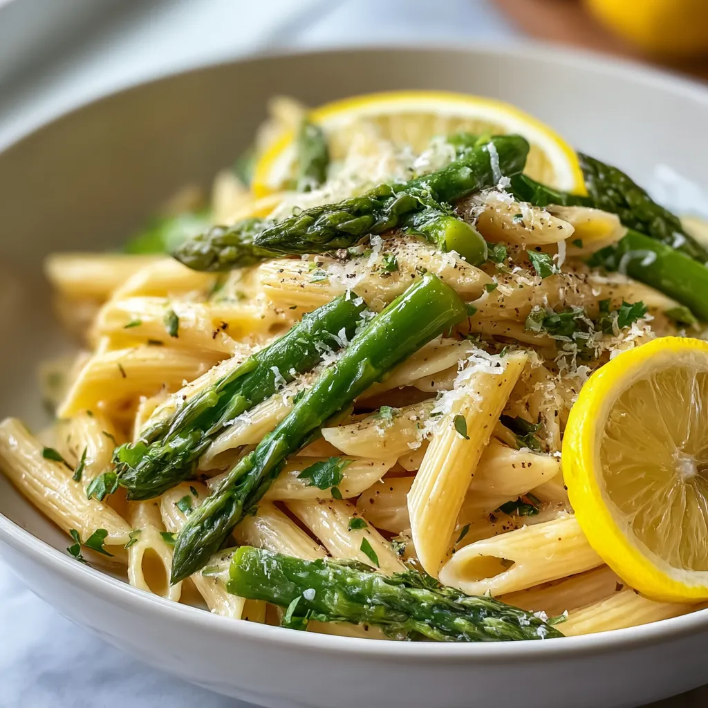 Asparagus Lemon Pasta