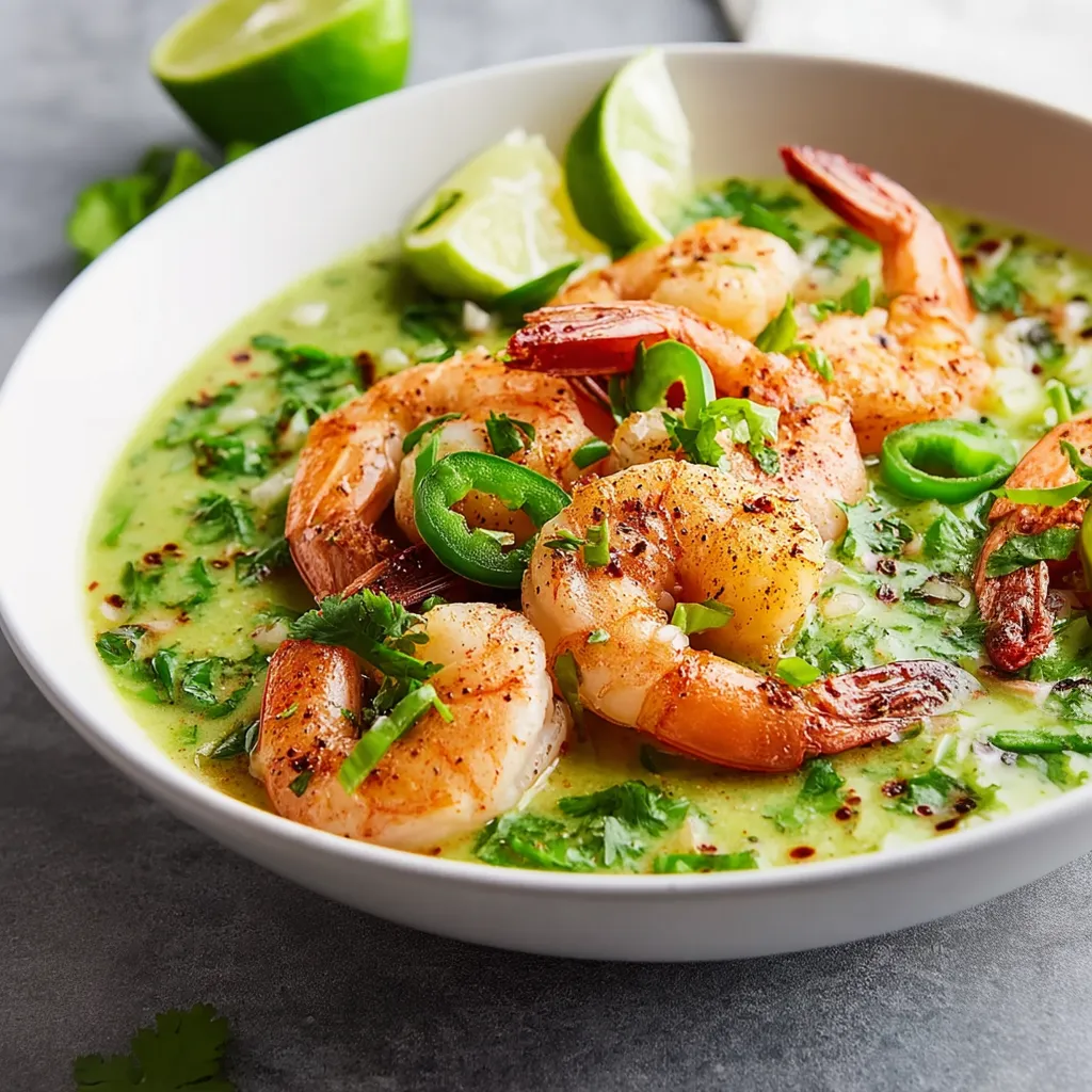 Shrimps in Culichi Salsa