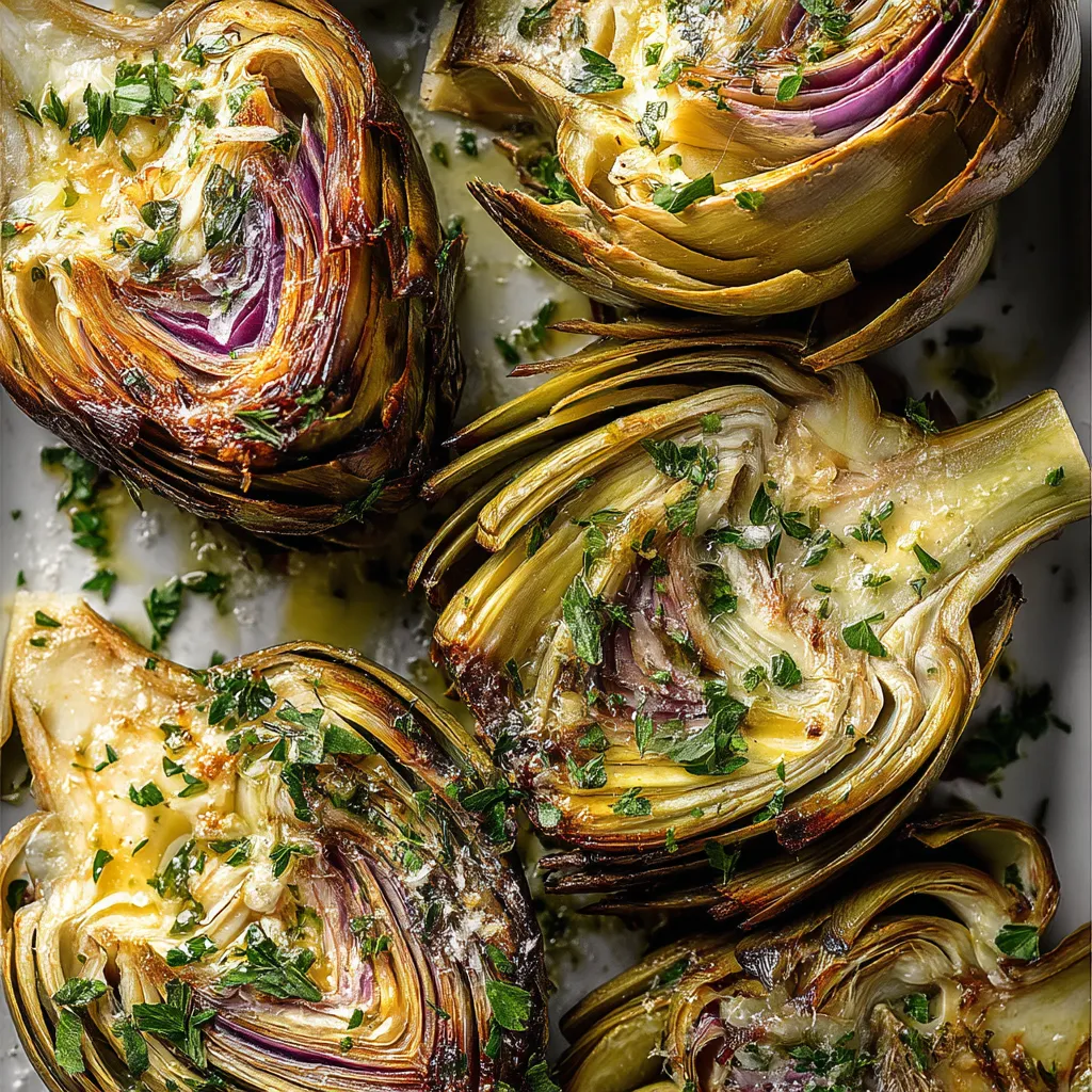 Easy Roasted Artichokes