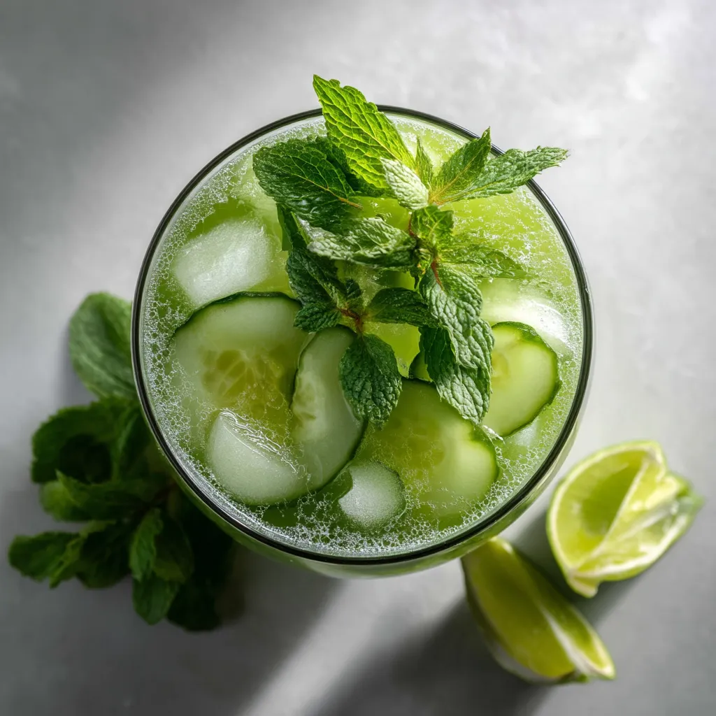 Cucumber Mint Mocktail