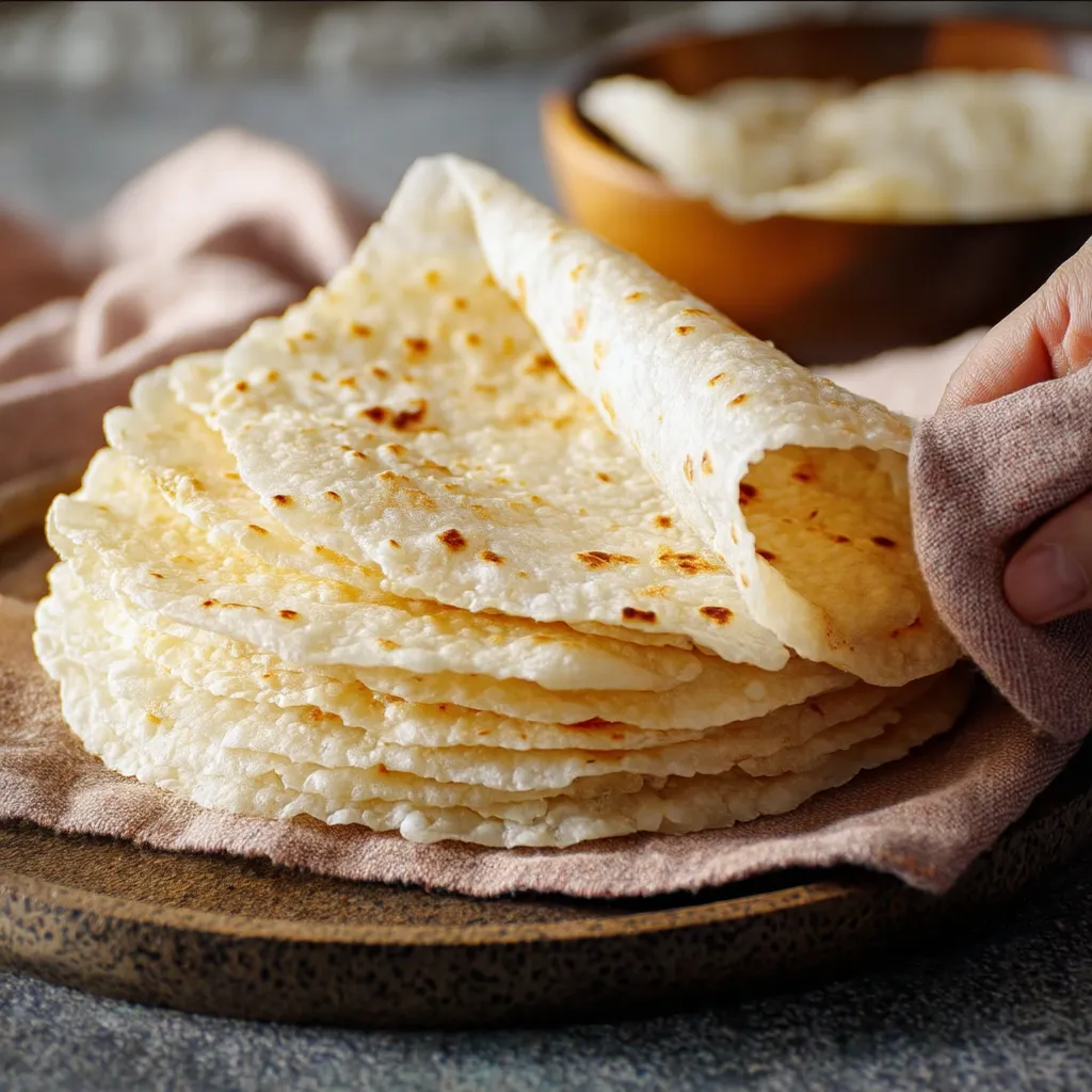Easy Rice Tortillas