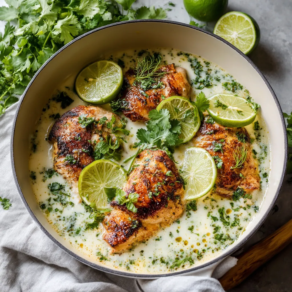 Creamy Coconut Lime Chicken