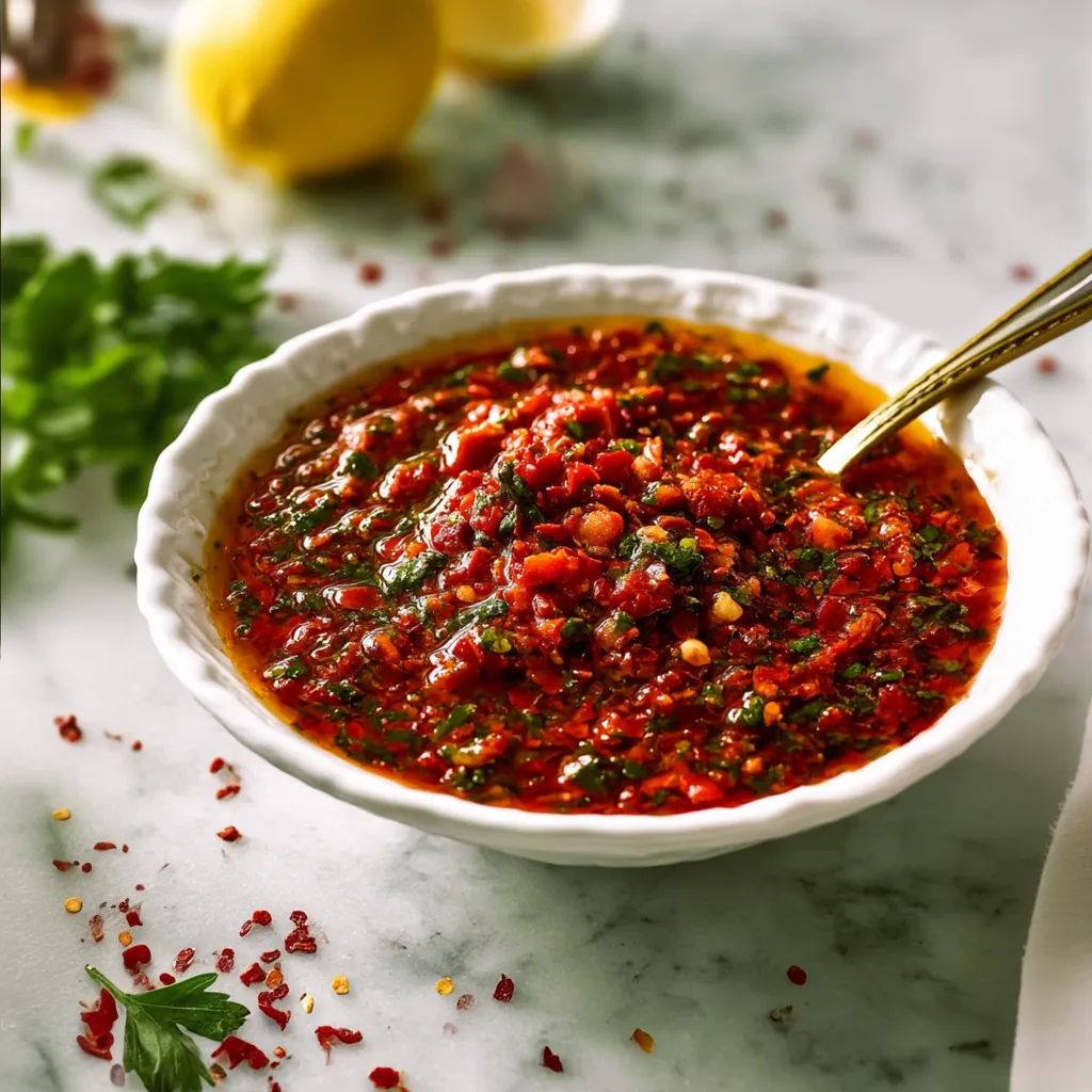 Chimichurri Rojo Recipe