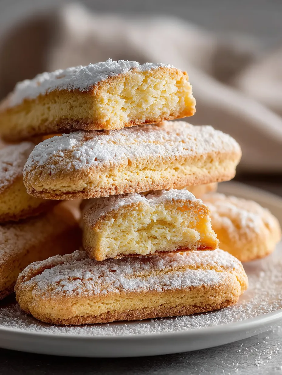 A stack of Lady Fingers.