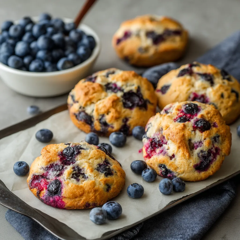 Blueberry Protein Breakfast Pastries