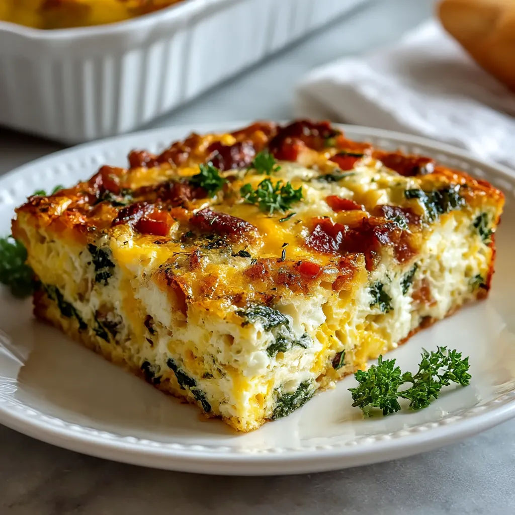 Cottage Cheese Egg Bake