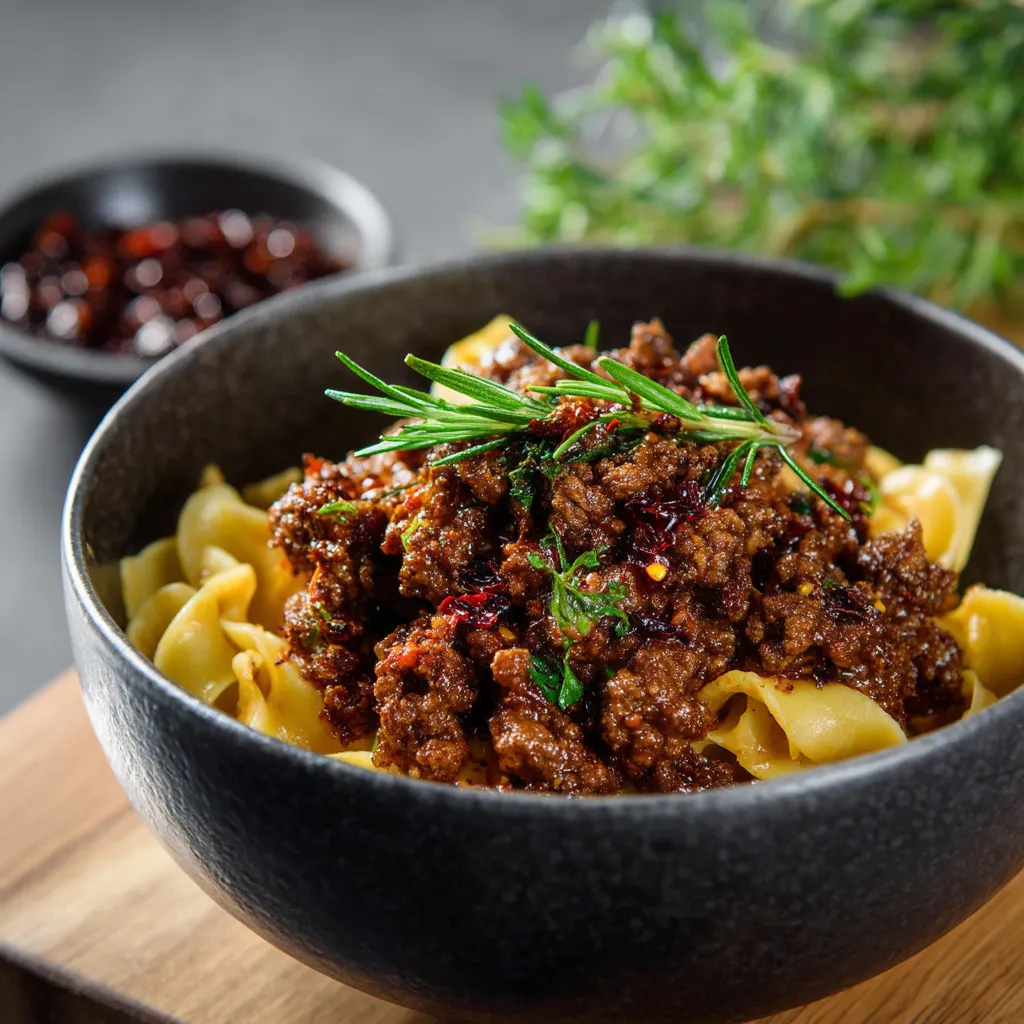 Firecracker Ground Beef.