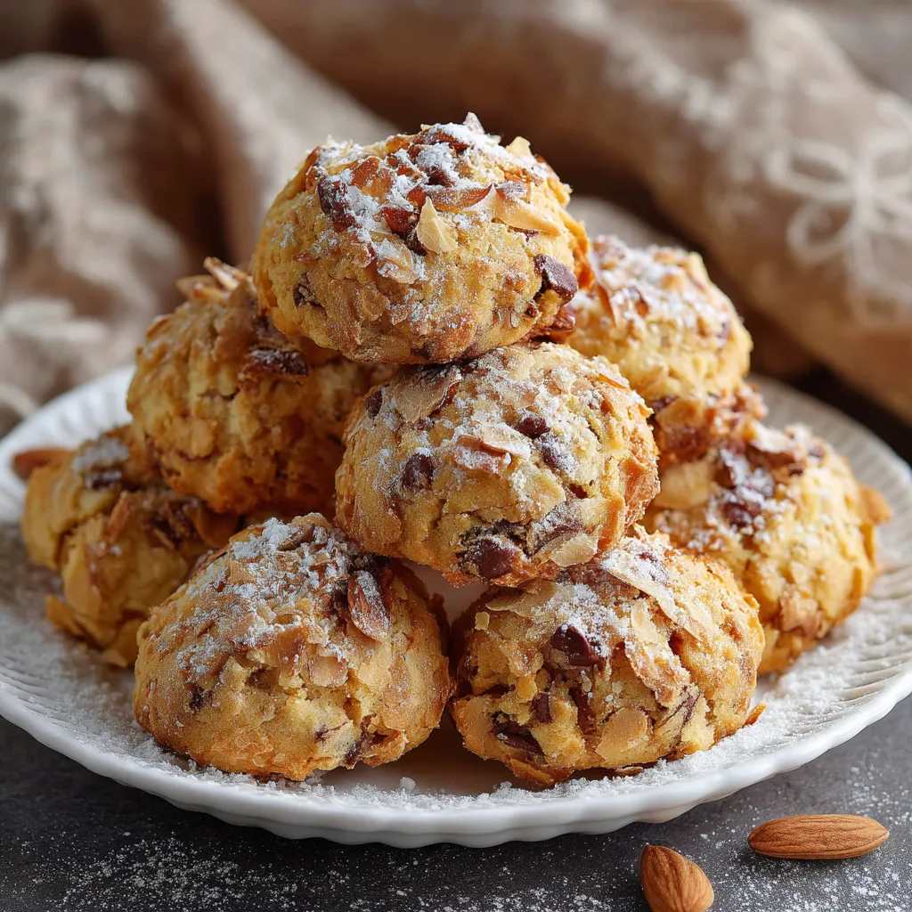 Almond Chocolate Chip Cookies