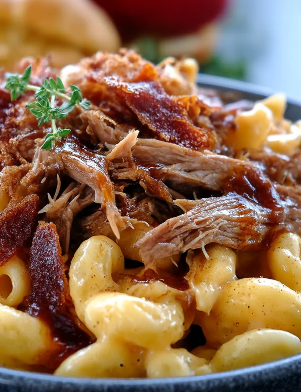 Easy Brisket Mac and Cheese.