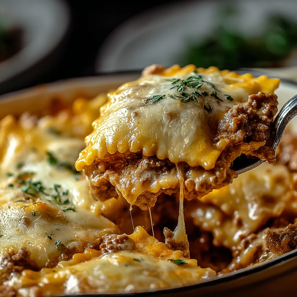 Million Dollar Ravioli Casserole