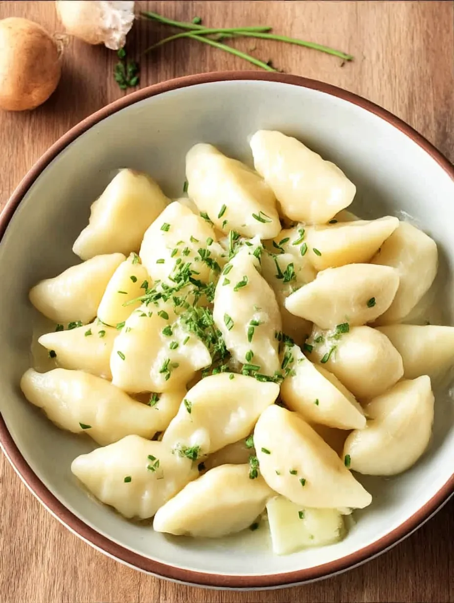 Authentic Polish Potato Dumplings Recipe.