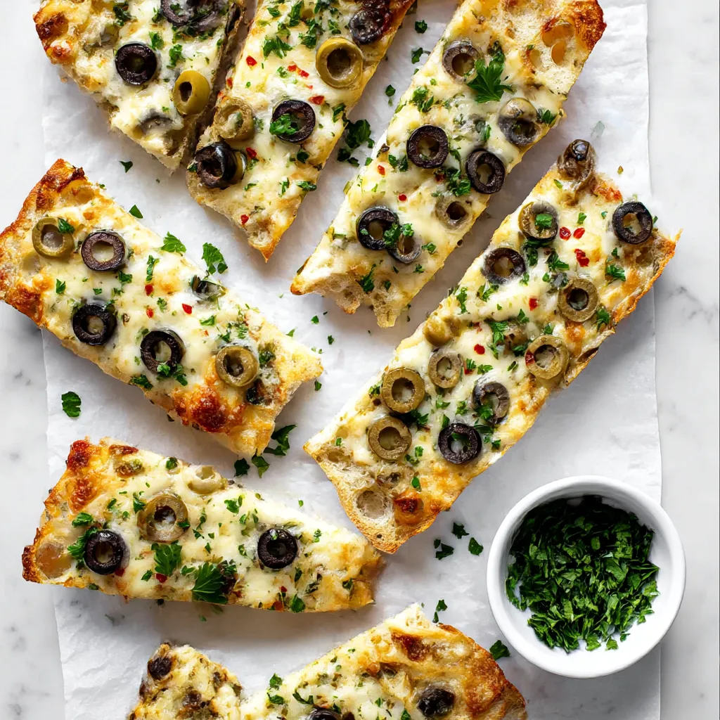 Olive Cheese Bread