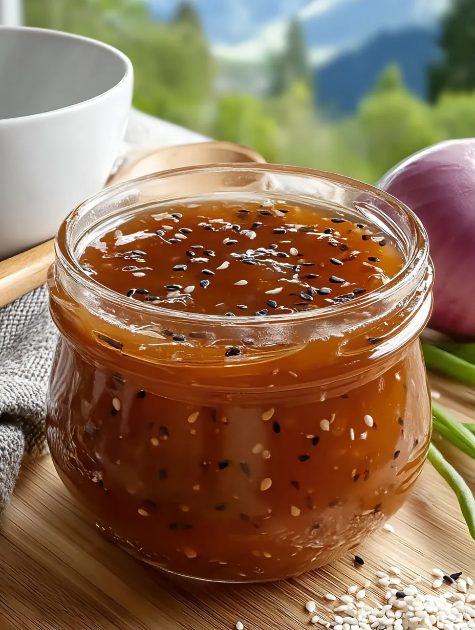 Easy Homemade Sweet Onion Sauce.