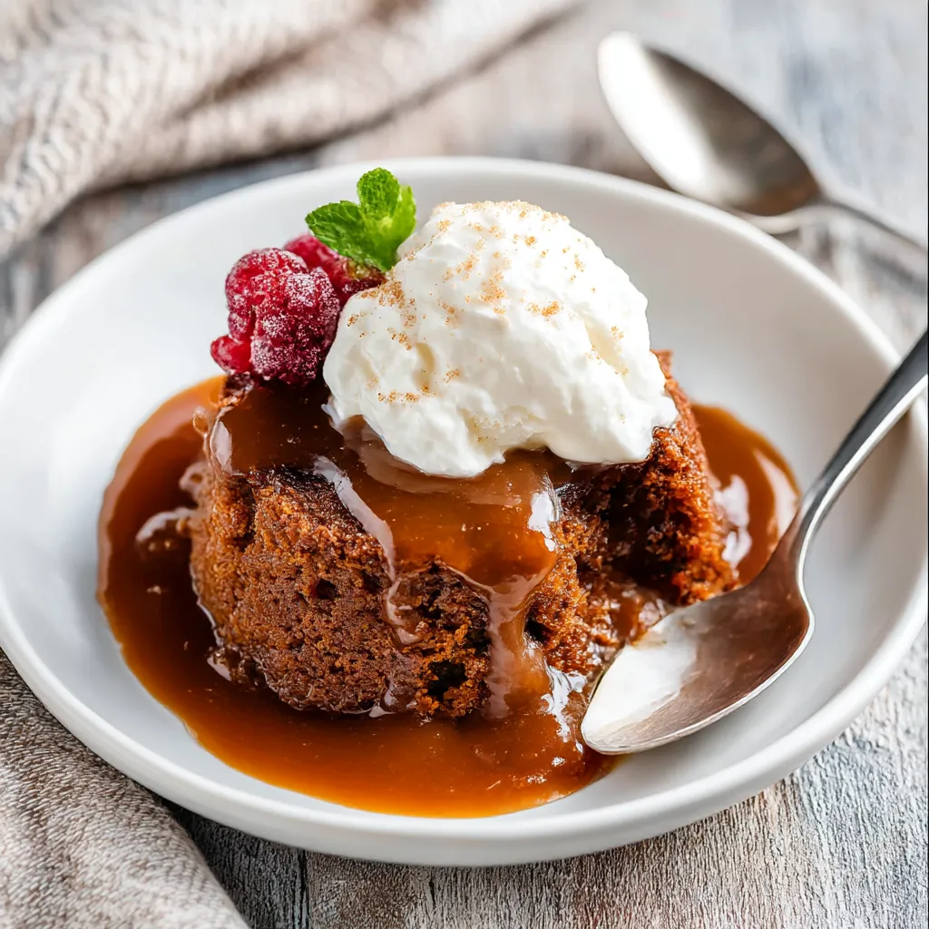 Gingerbread Pudding Cake