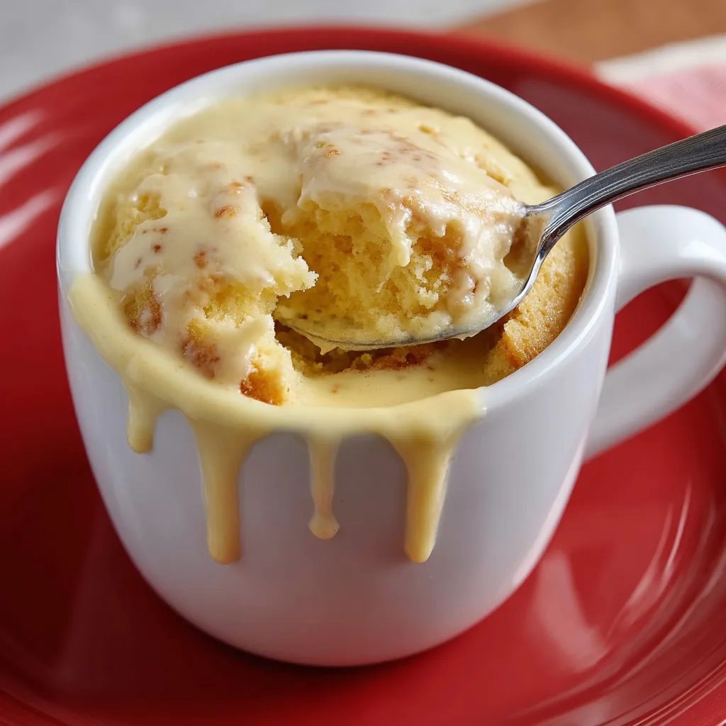 Glaze Donut Mug Cake Recipe