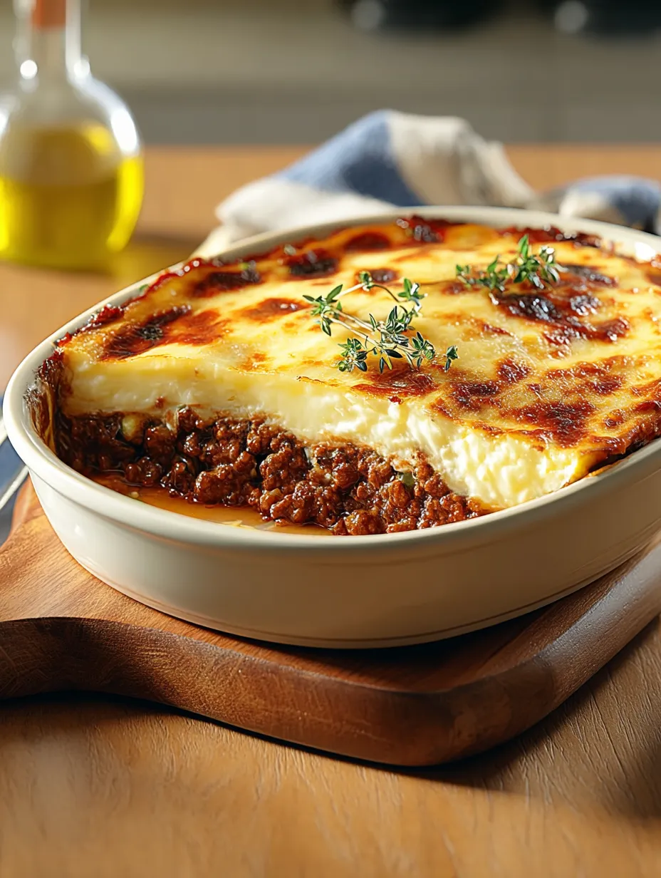 Outrageously Delicious Greek Moussaka Recipe.