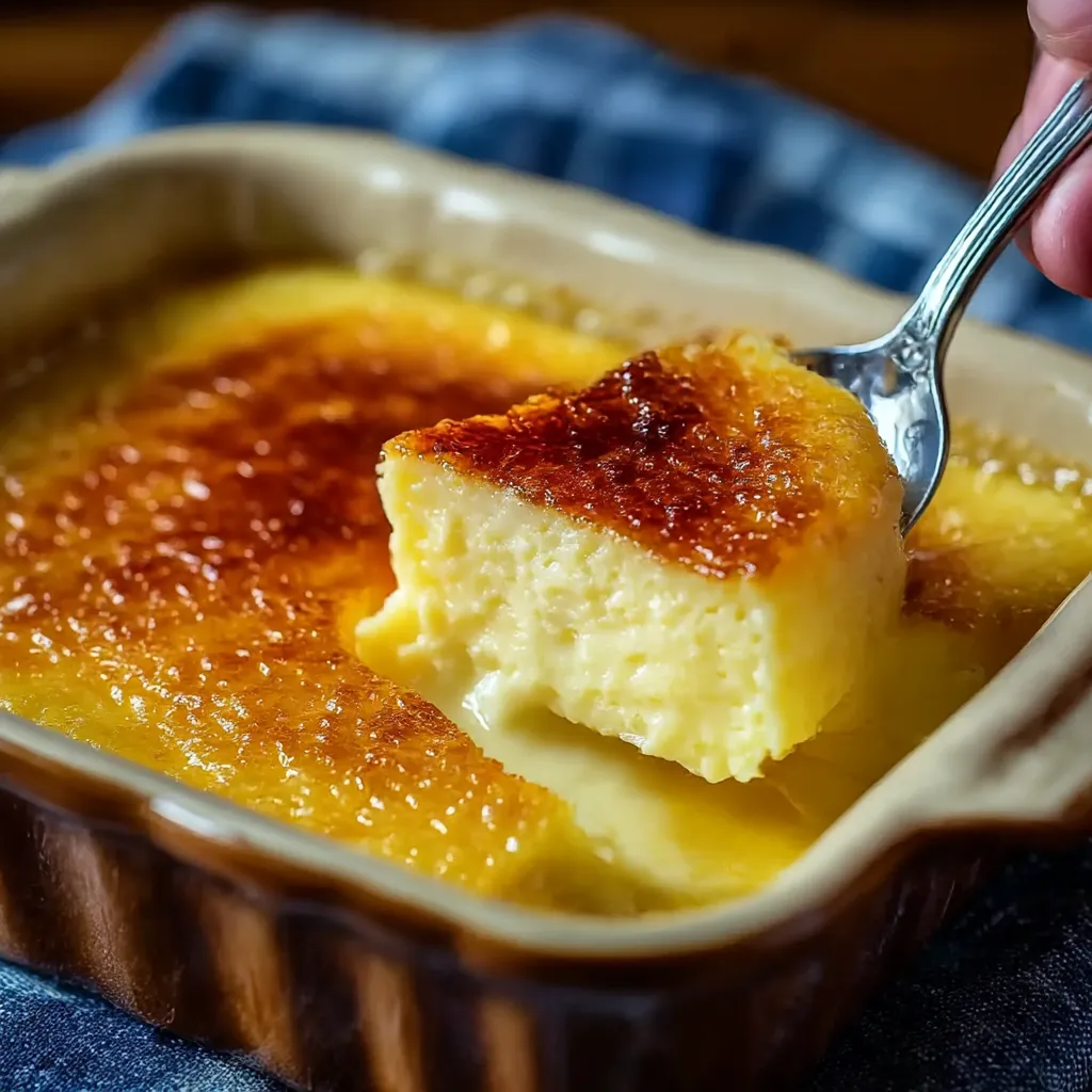 Amish Baked Custard