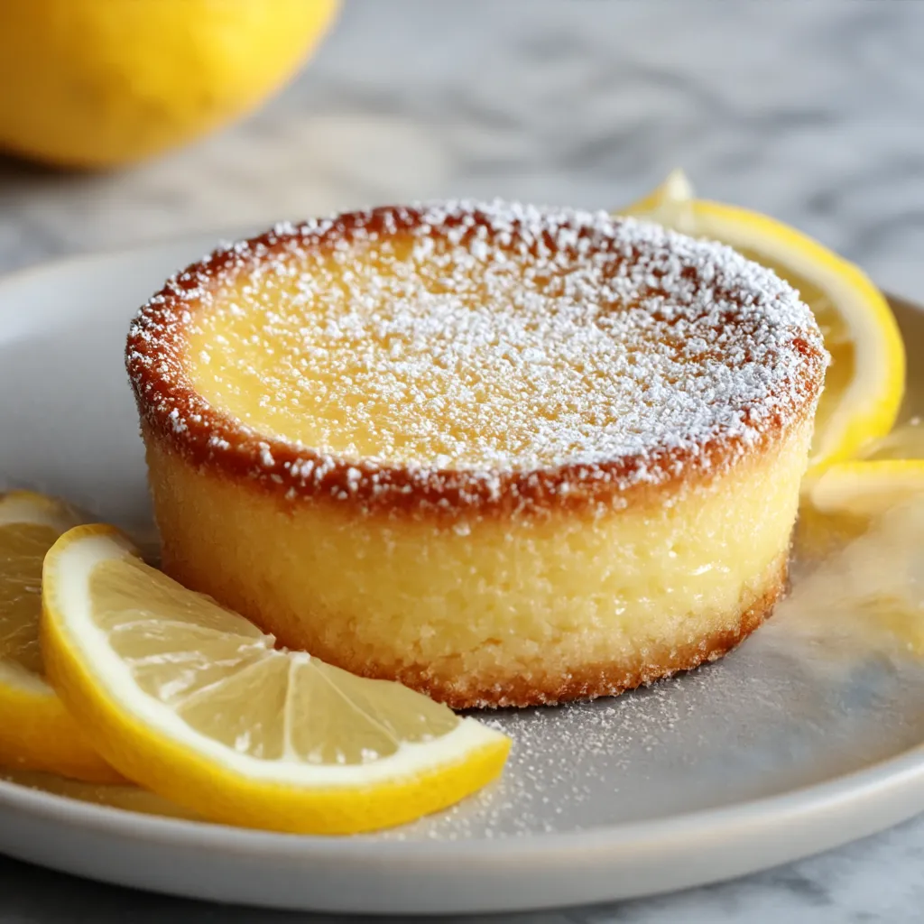 Baby Lemon Impossible Pies