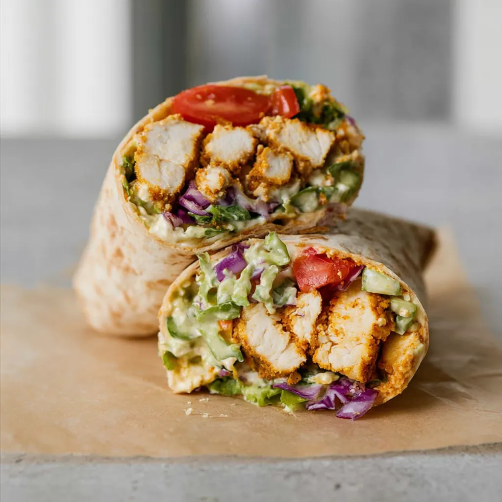 Honey Mustard Chicken Wrap