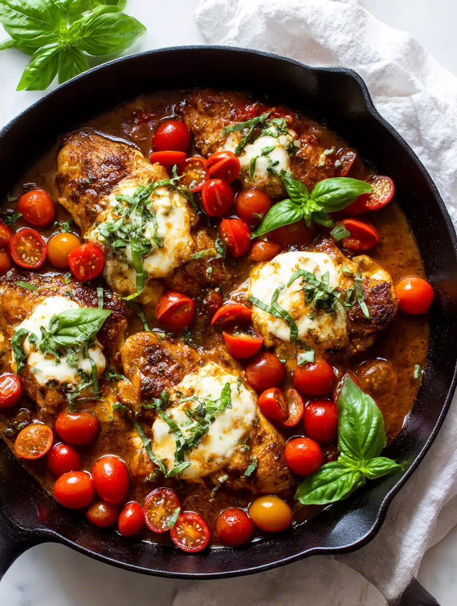 One Pan Balsamic Chicken Recipe.