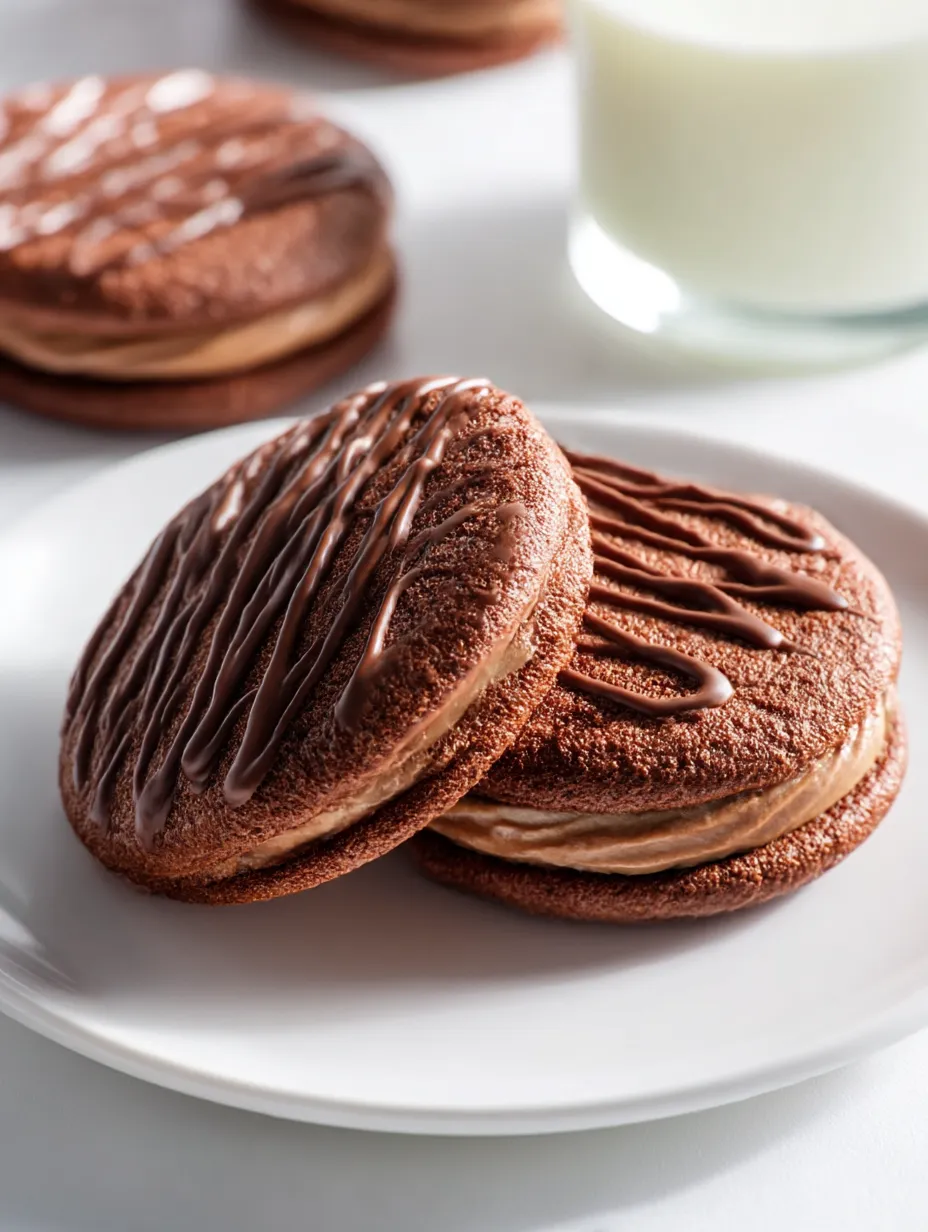 Homemade Fudge Rounds Recipe.