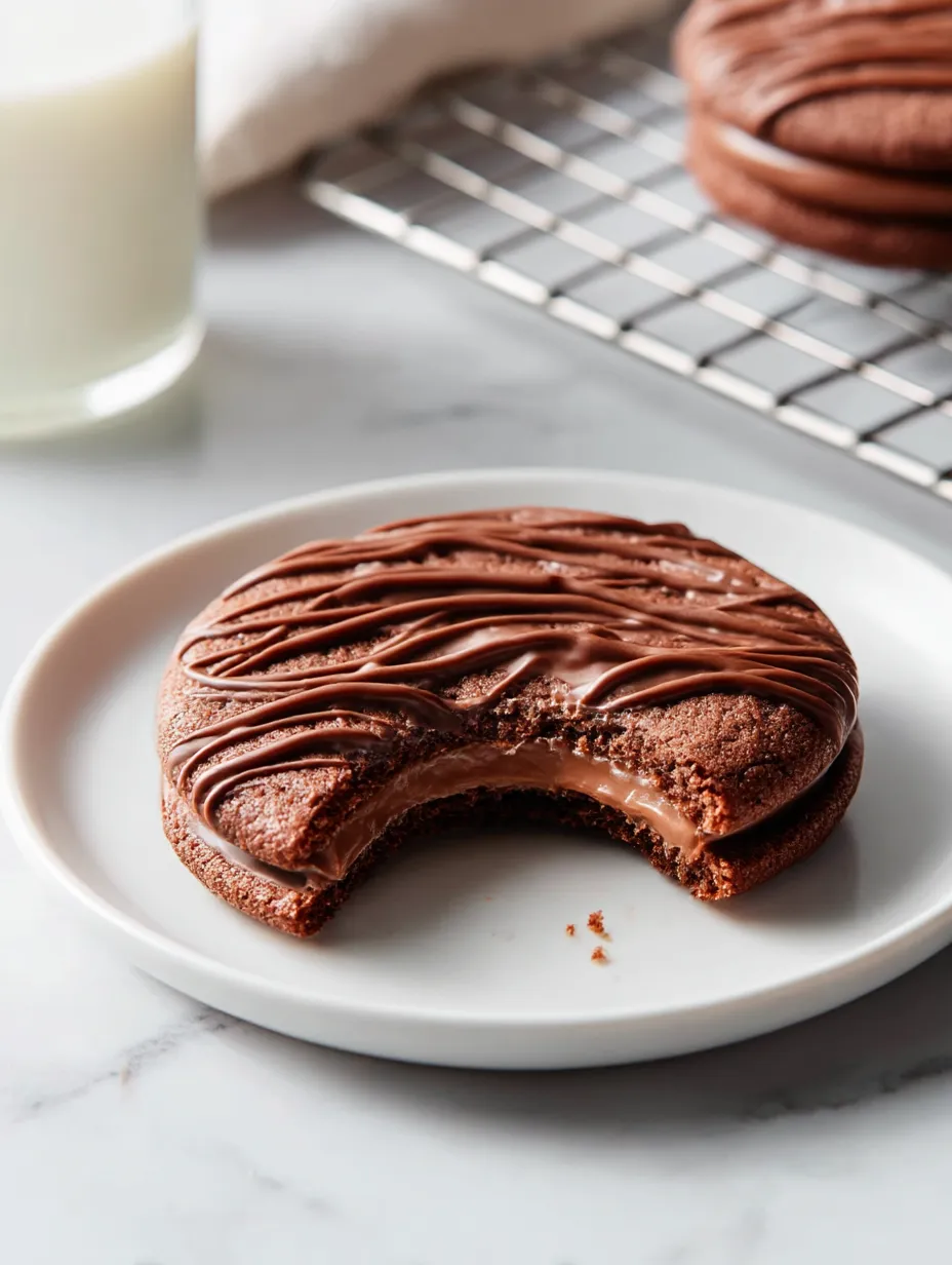 Easy Homemade Fudge Rounds.