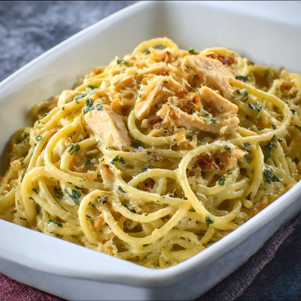 Monterey Chicken Spaghetti