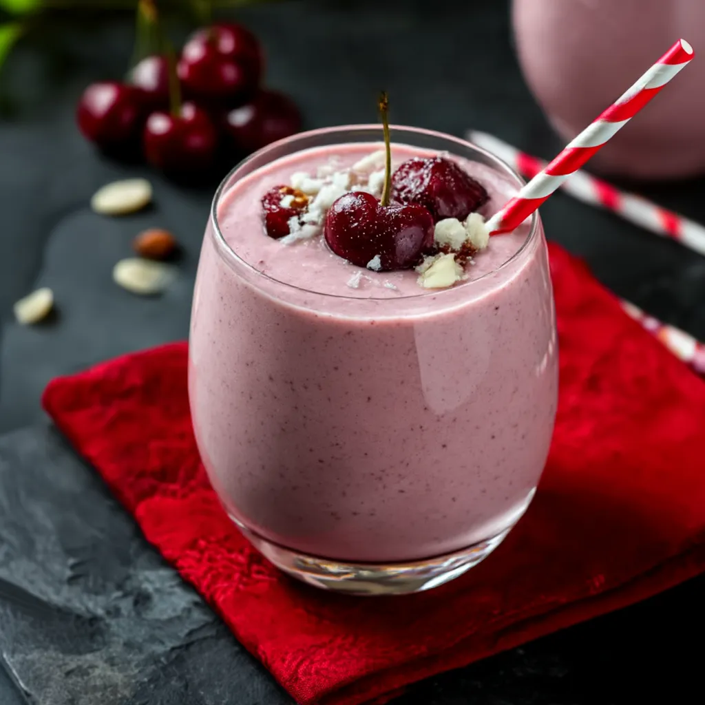 Skinny Cherry Banana Smoothie