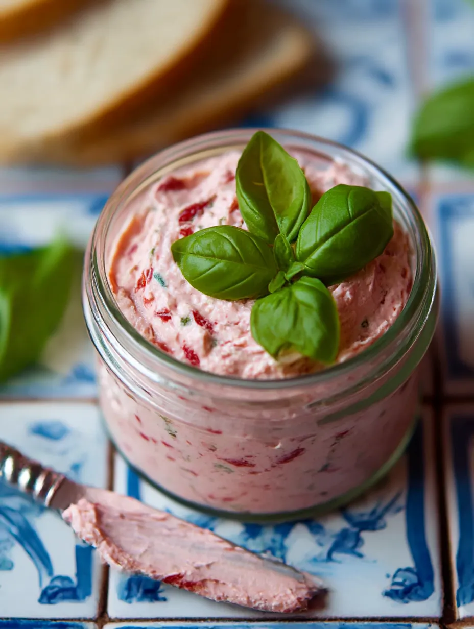 Whipped Strawberry Basil Butter Recipe.