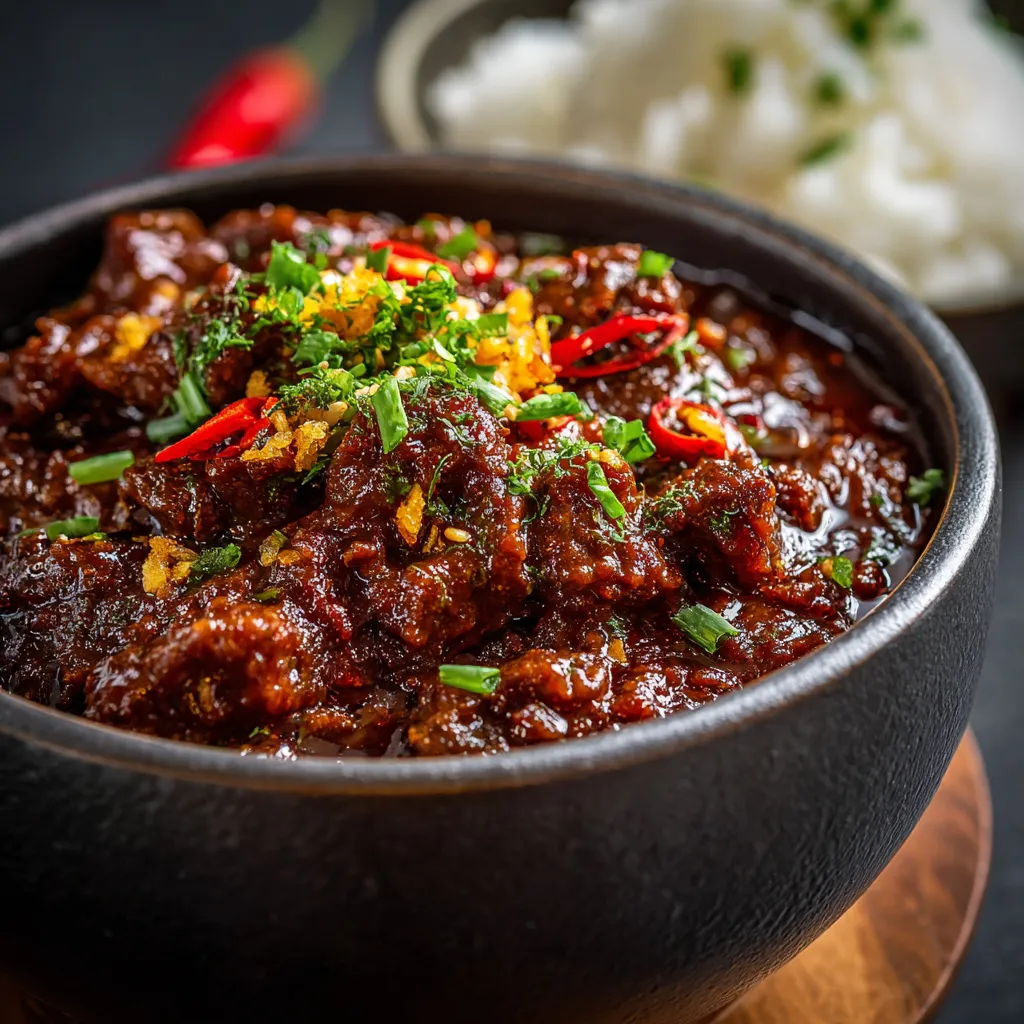 Korean Chile Con Carne