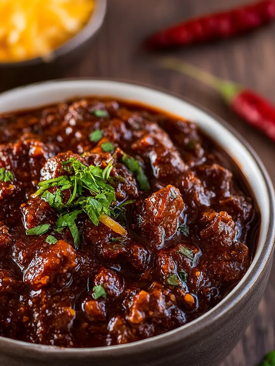 A bowl of Korean Chile Con Carne.