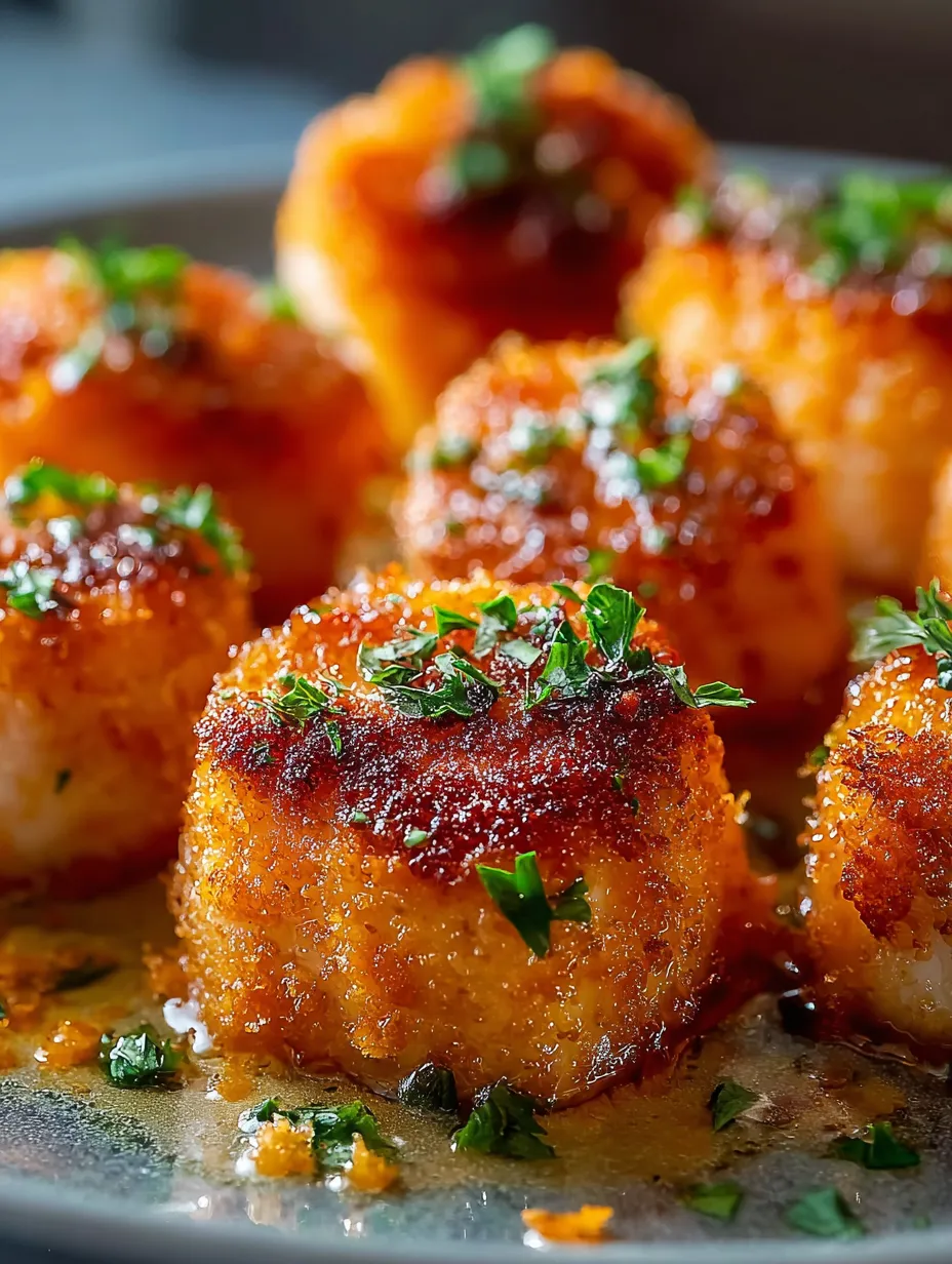 Crispy Bang Bang Salmon Bites.